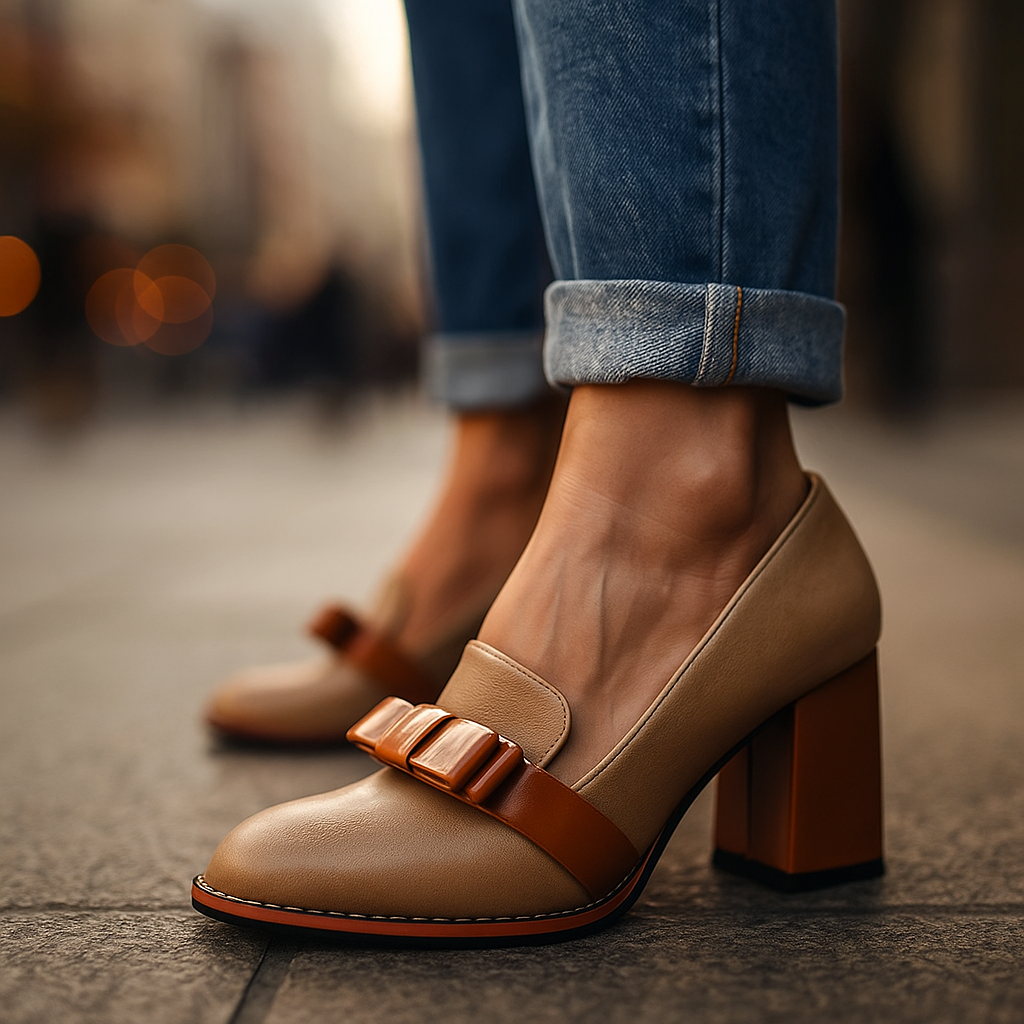 Atara Block Heels