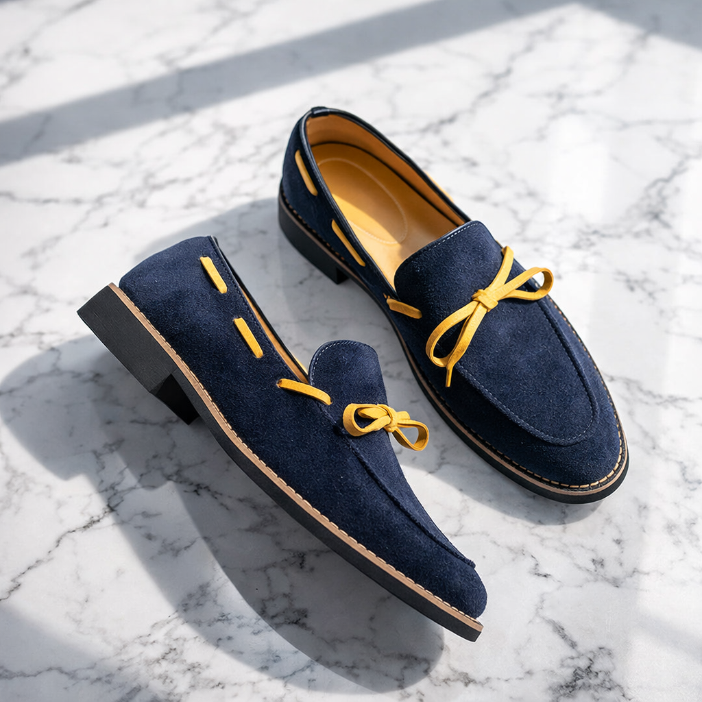 Santoro Suede Loafers