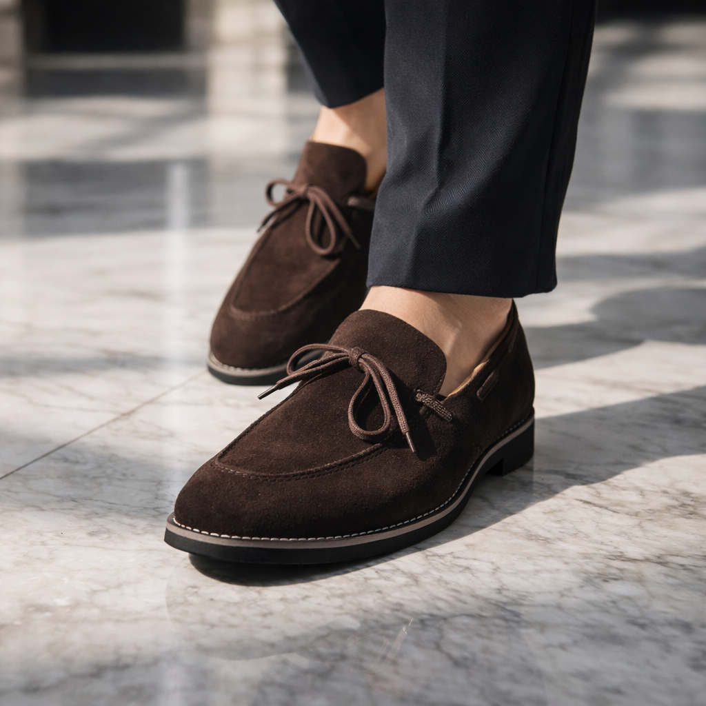 Santoro Suede Loafers