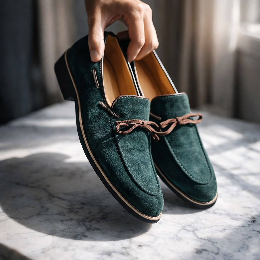 Santoro Suede Loafers
