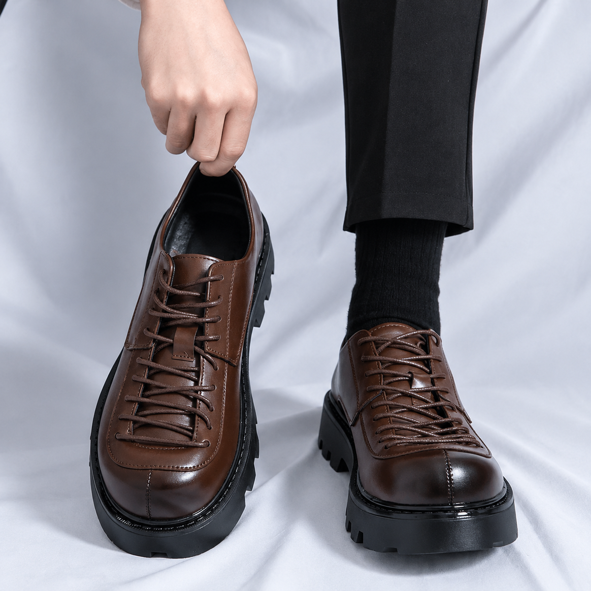 Griffin Chunky Derby Shoes