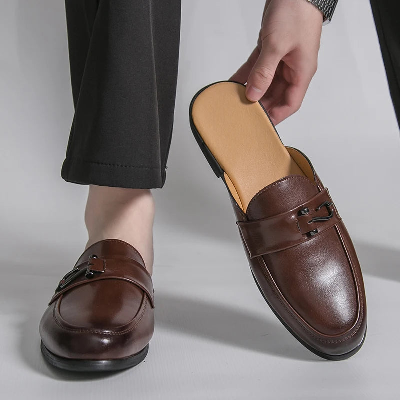 Warren Genuine Leather Mules