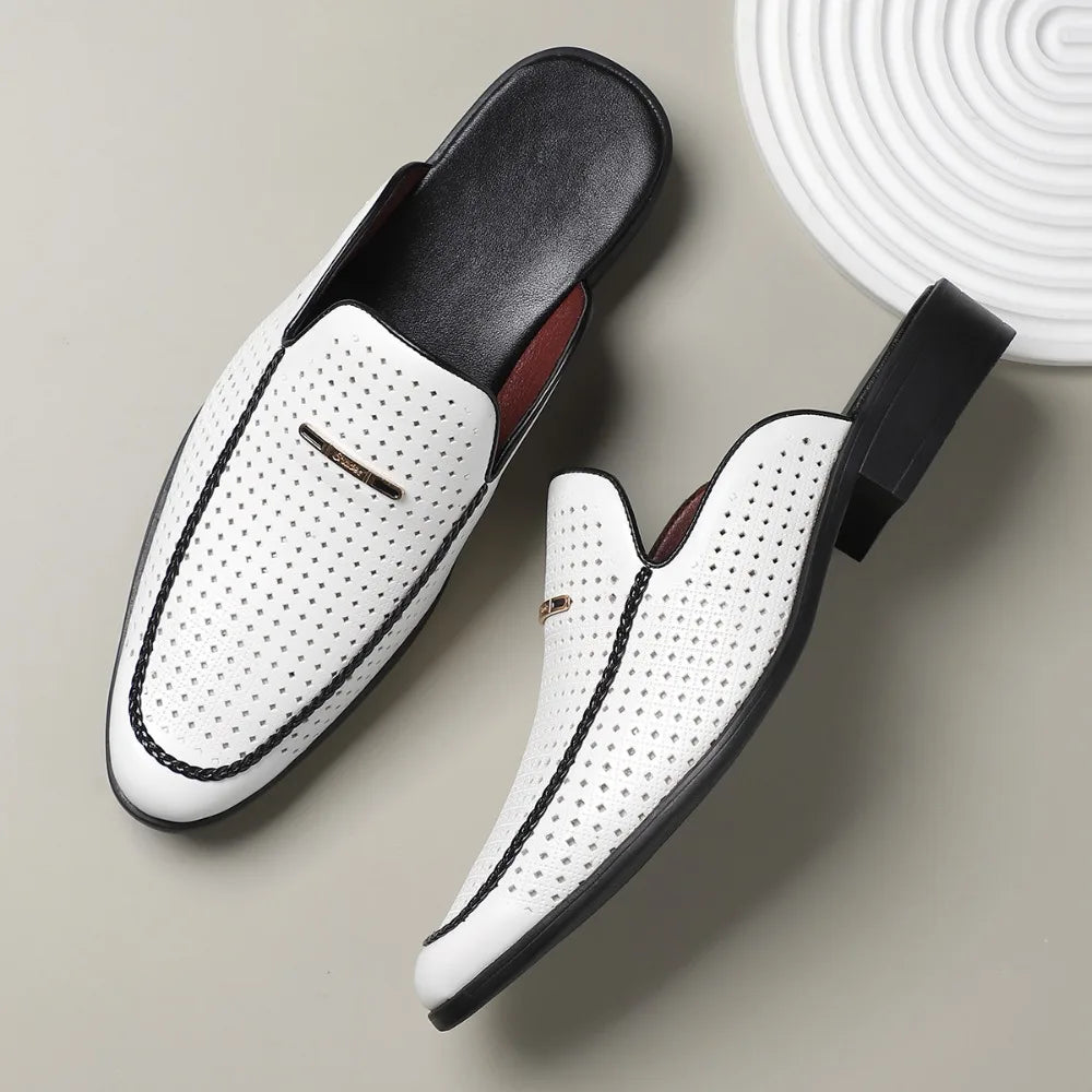 Porter Leather Mules