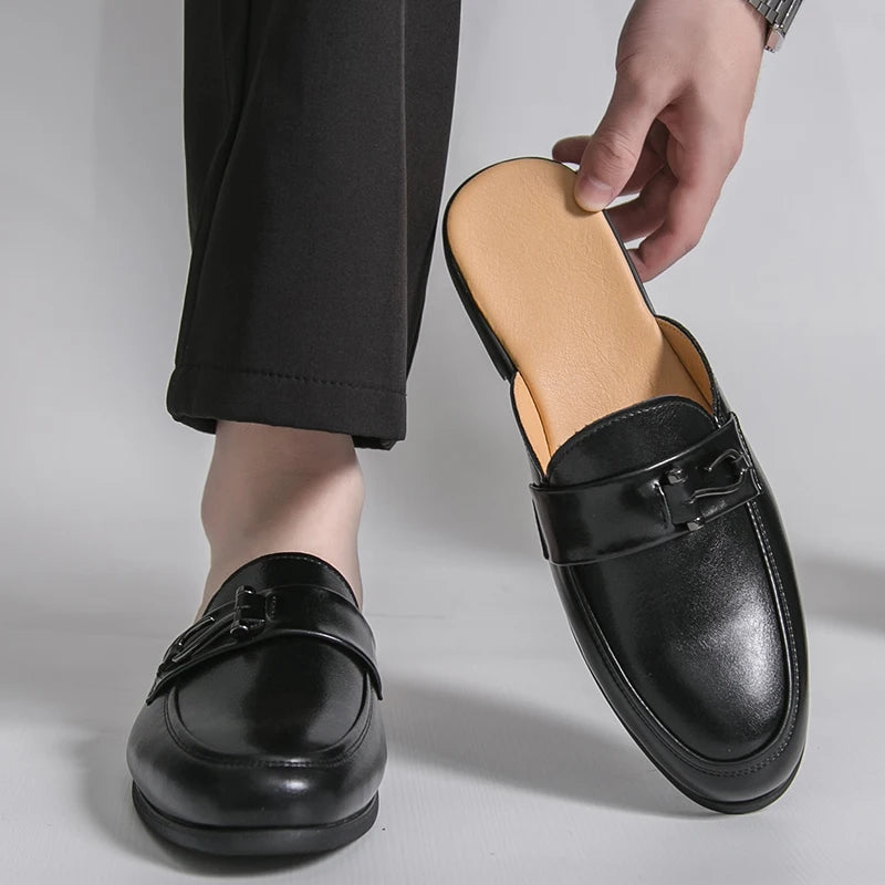 Warren Genuine Leather Mules
