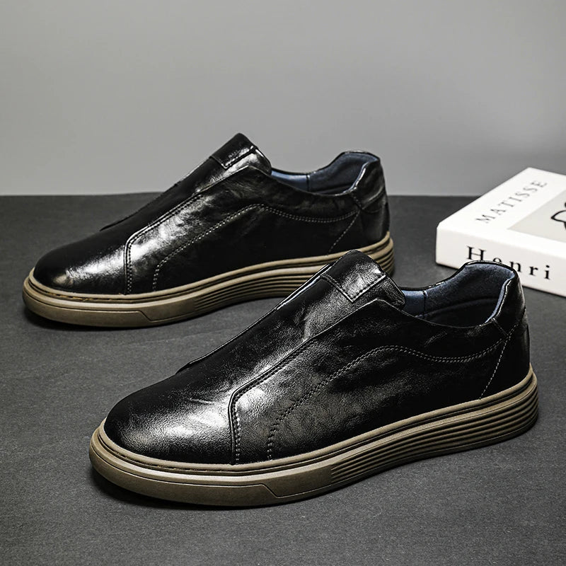 Kensington Court Leather Sneakers