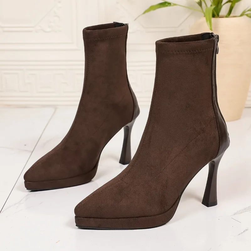 Blair Genuine Suede Boots