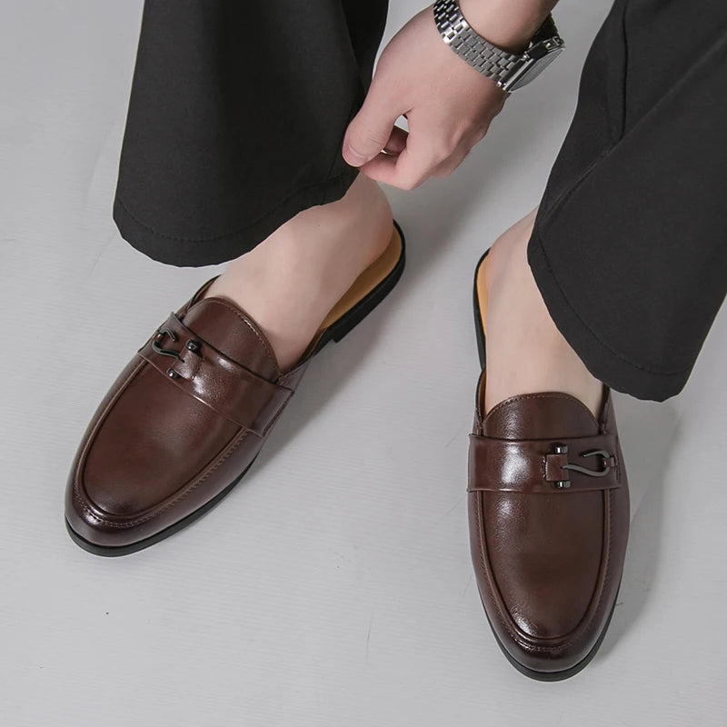 Warren Genuine Leather Mules