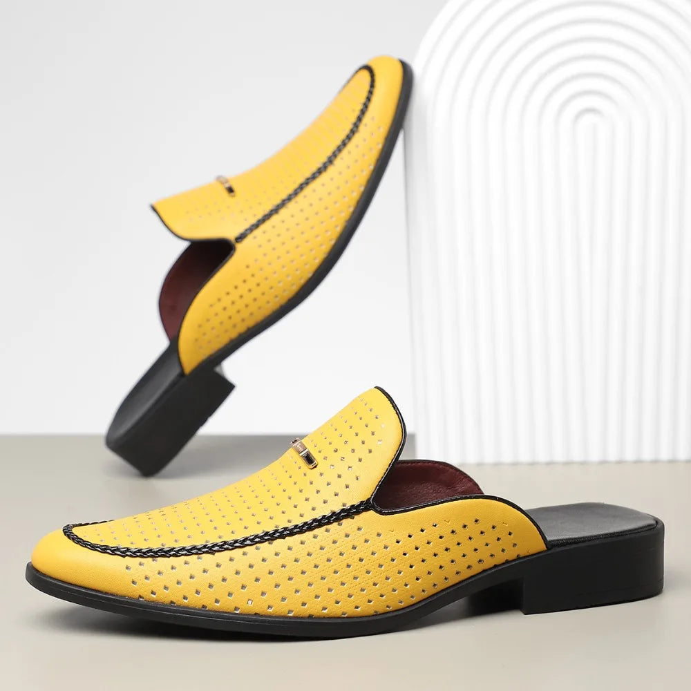 Porter Leather Mules