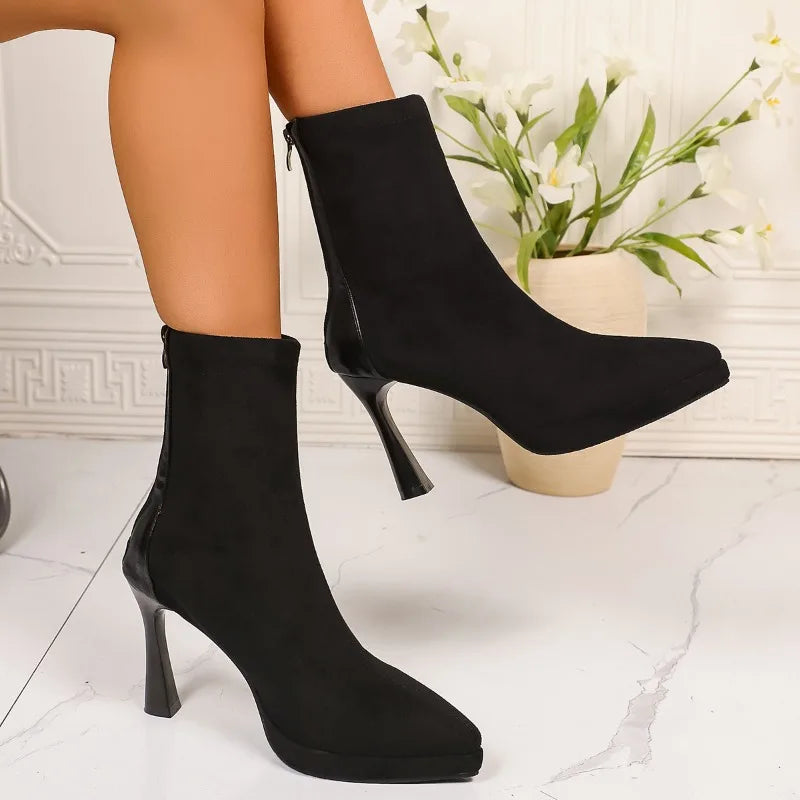 Blair Genuine Suede Boots