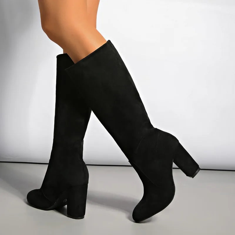 Dakota Suede Tall Boots
