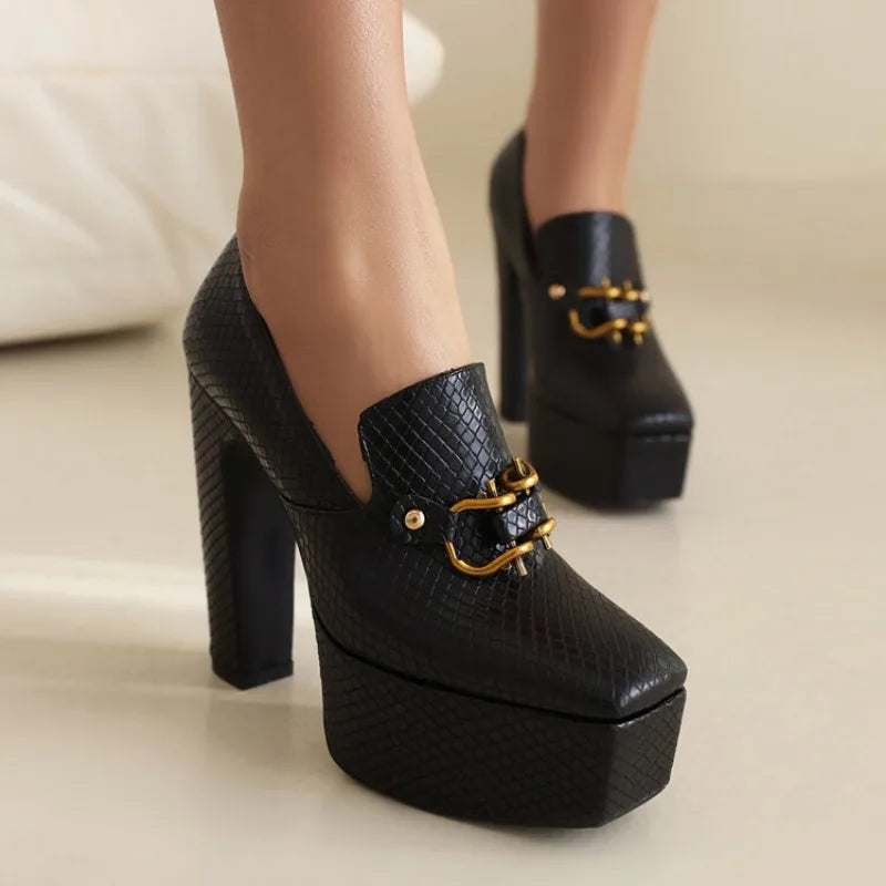 Scarlett Genuine Leather Heels