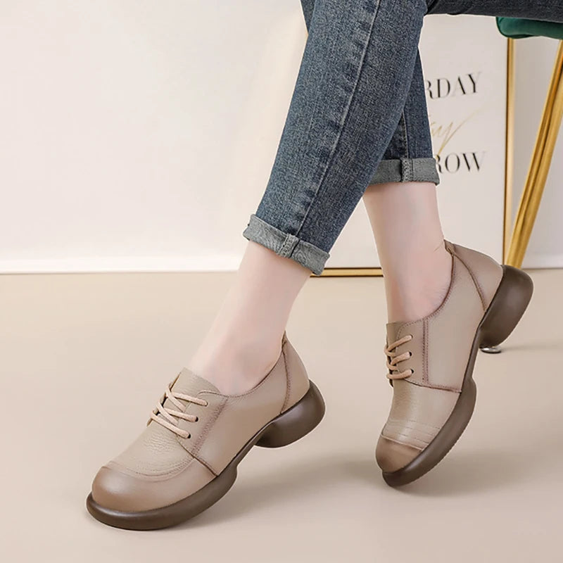 Sabrina Step Leather Shoes