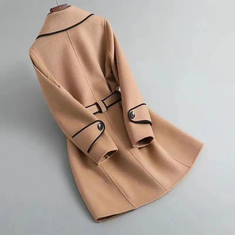 Sophie Cashmere Wrap Coat