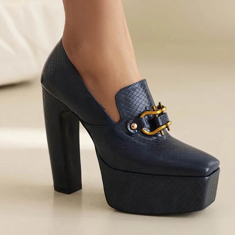 Scarlett Genuine Leather Heels