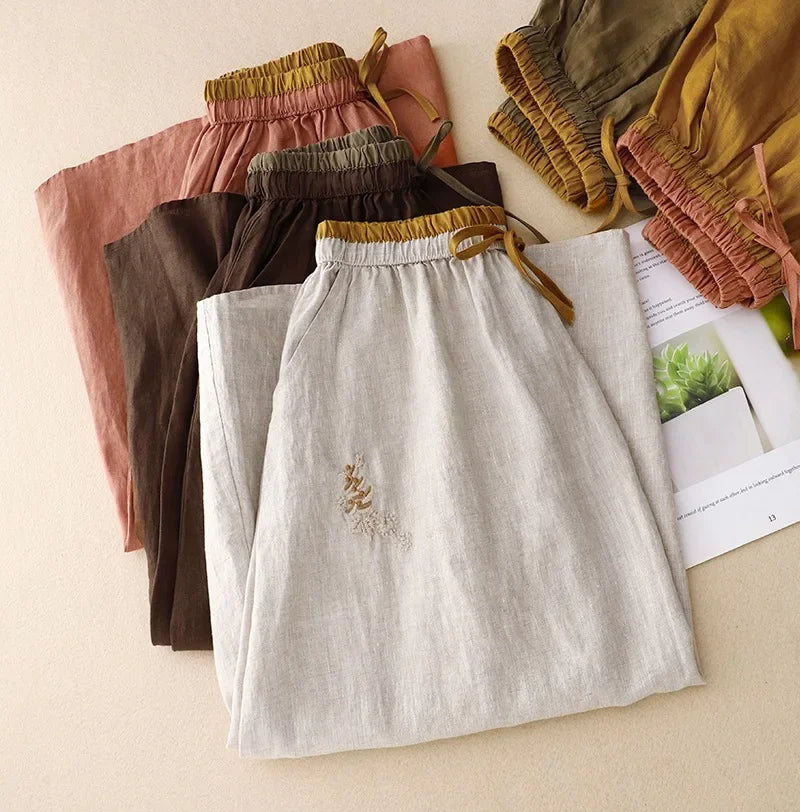 Floreta Cotton Midi Skirt
