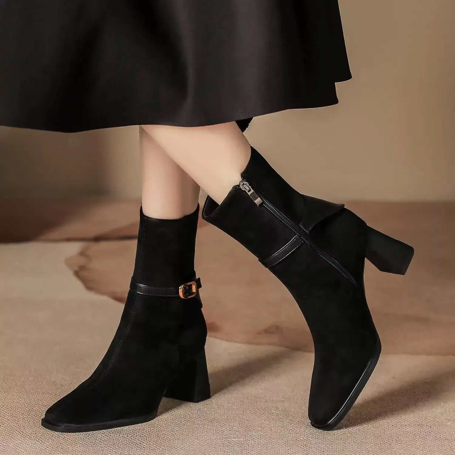 Claire Easton Suede Boots