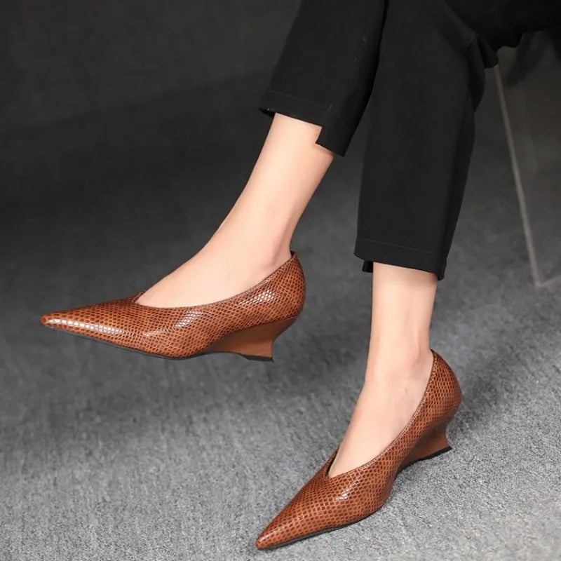 Lydia Wedge Pumps