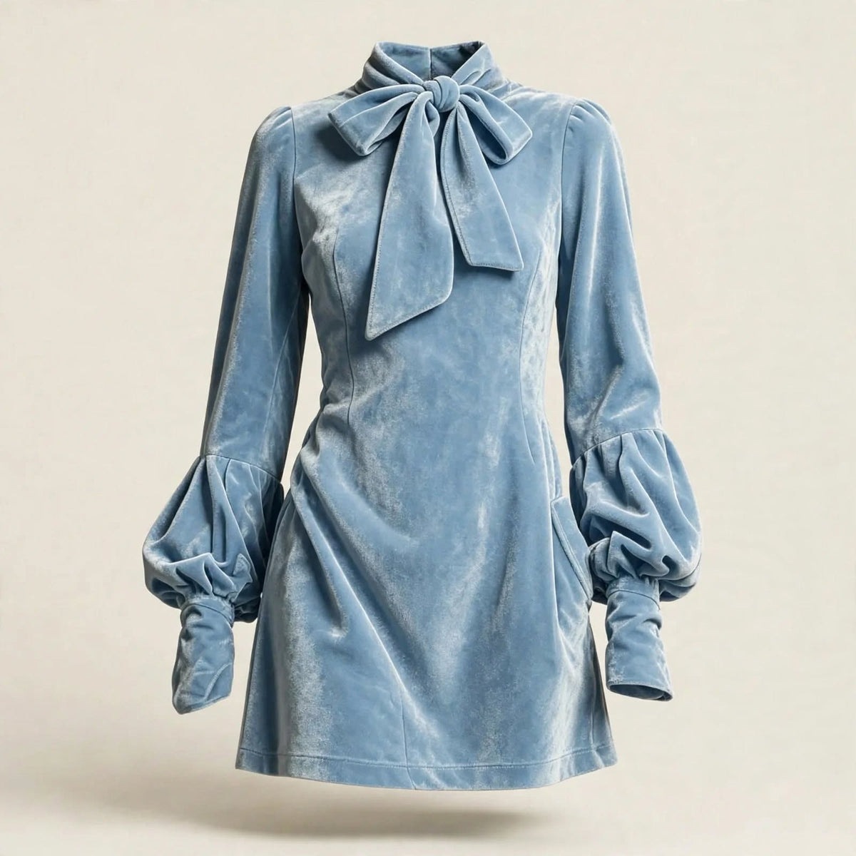 Monroe Suede Bow Dress