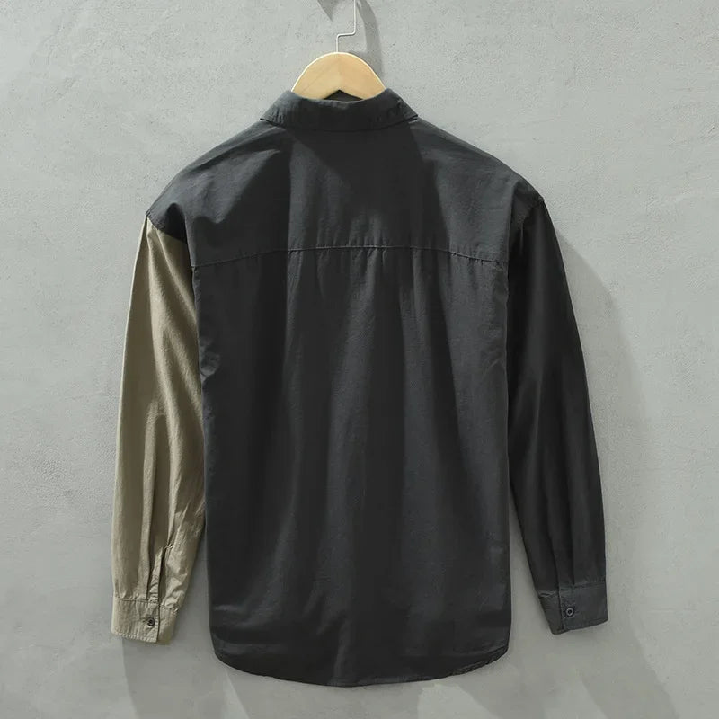 Dean Two Tone Sleeve Shirt