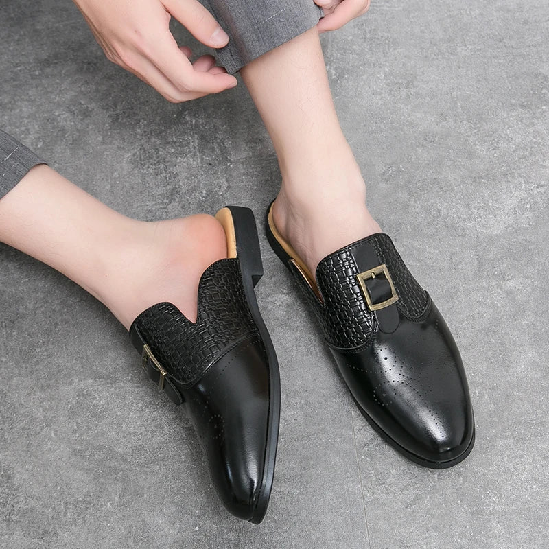 Garrison Premium Leather Mules