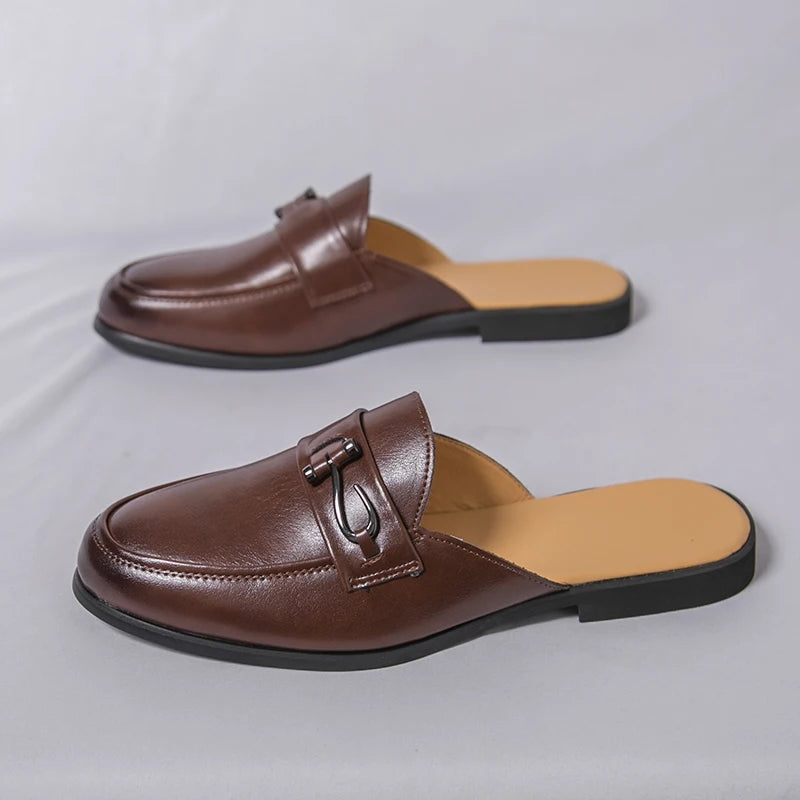 Warren Genuine Leather Mules