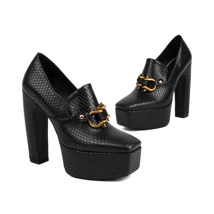 Scarlett Genuine Leather Heels