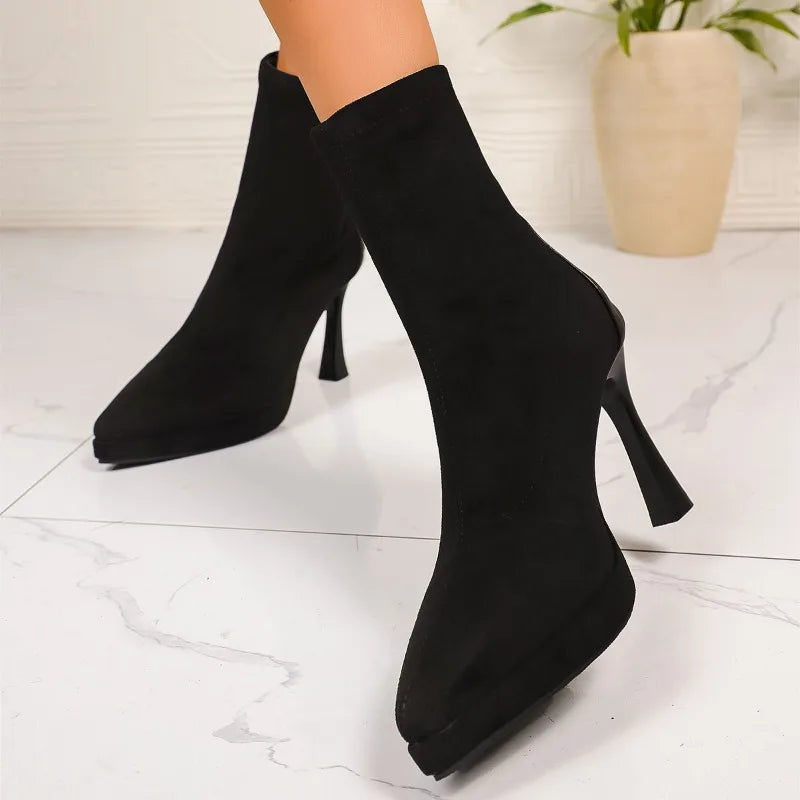 Blair Genuine Suede Boots
