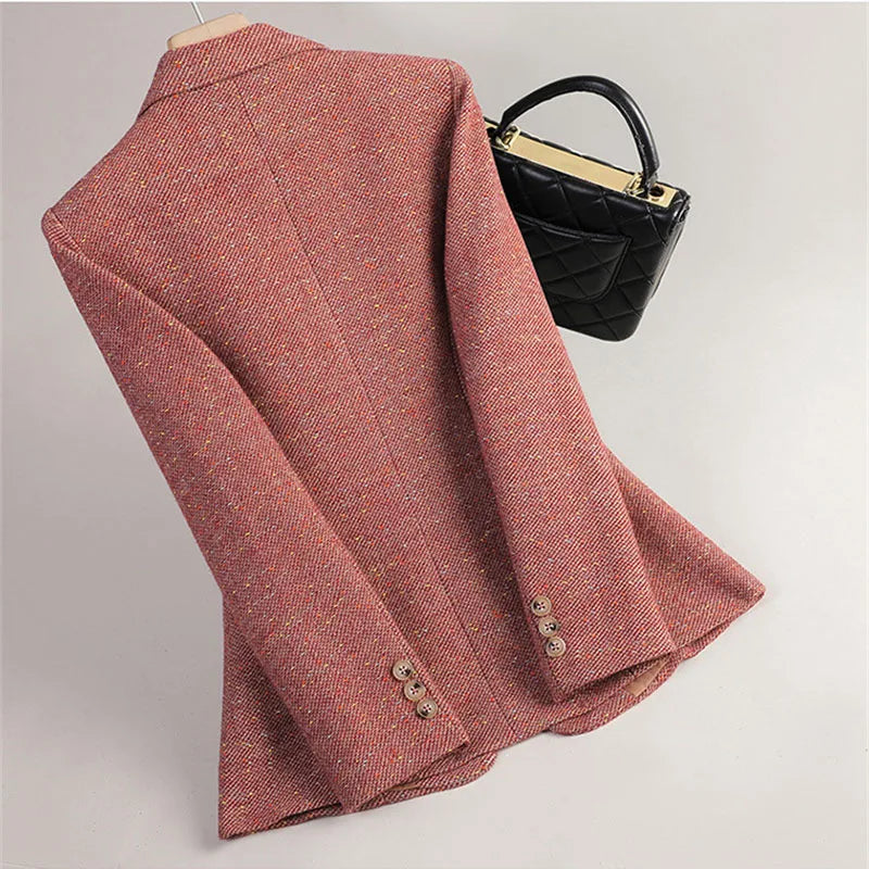Evelyn Wool Tailored Blazer
