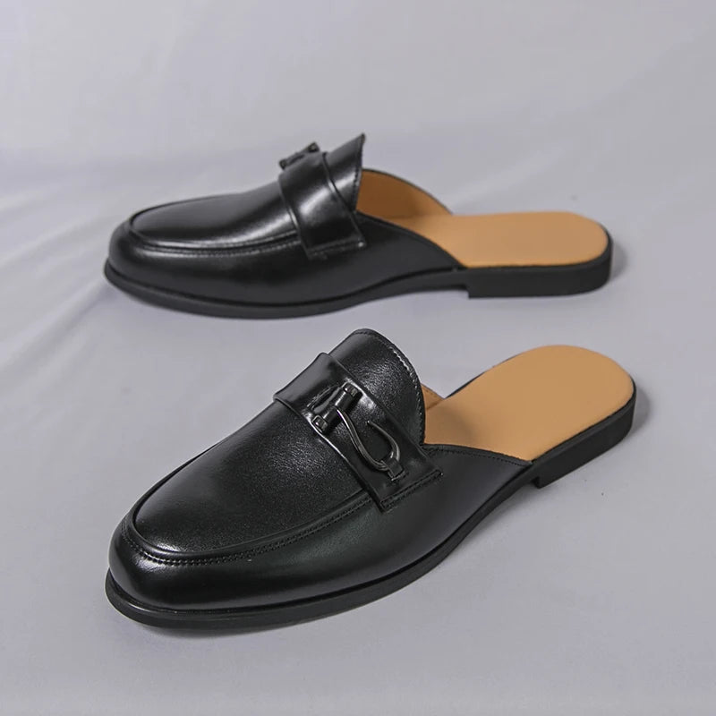 Warren Genuine Leather Mules