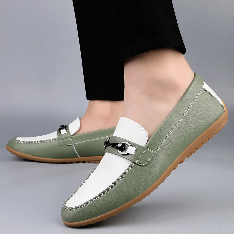 Amalfi Ray Leather Loafers