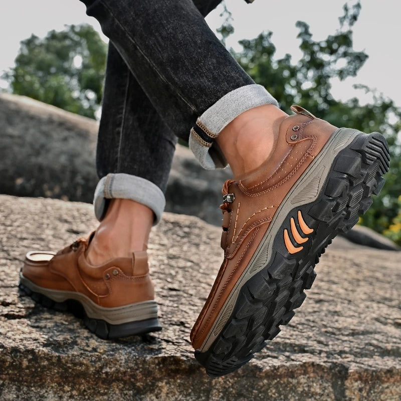 Arthur Trail Leather Sneakers