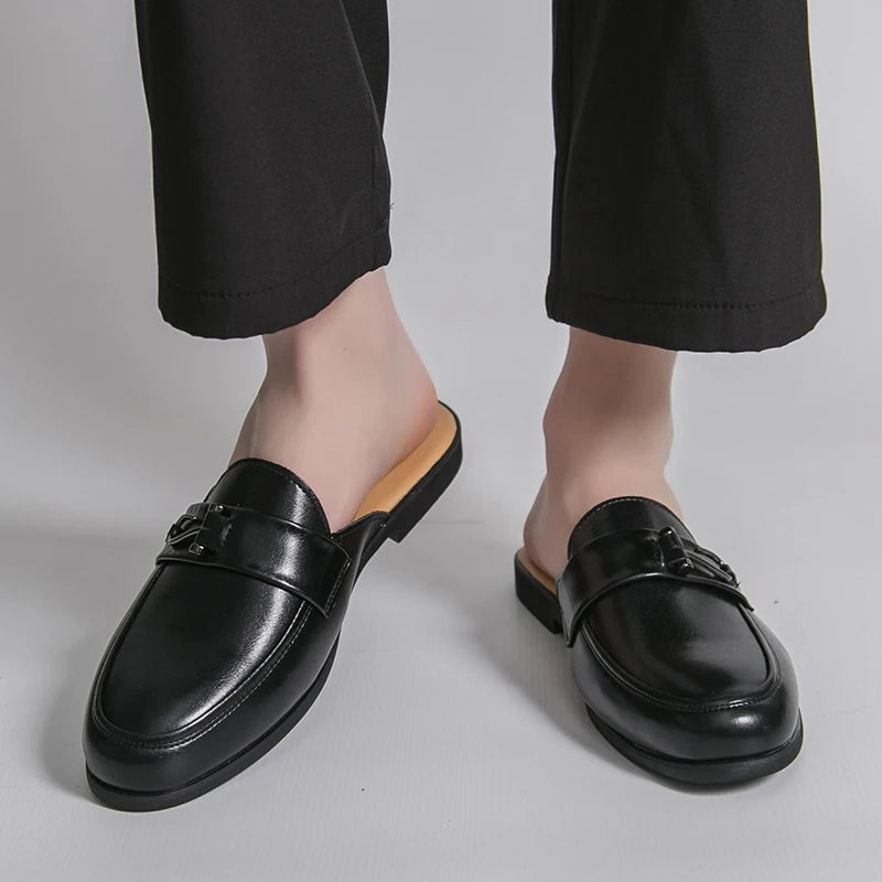 Warren Genuine Leather Mules