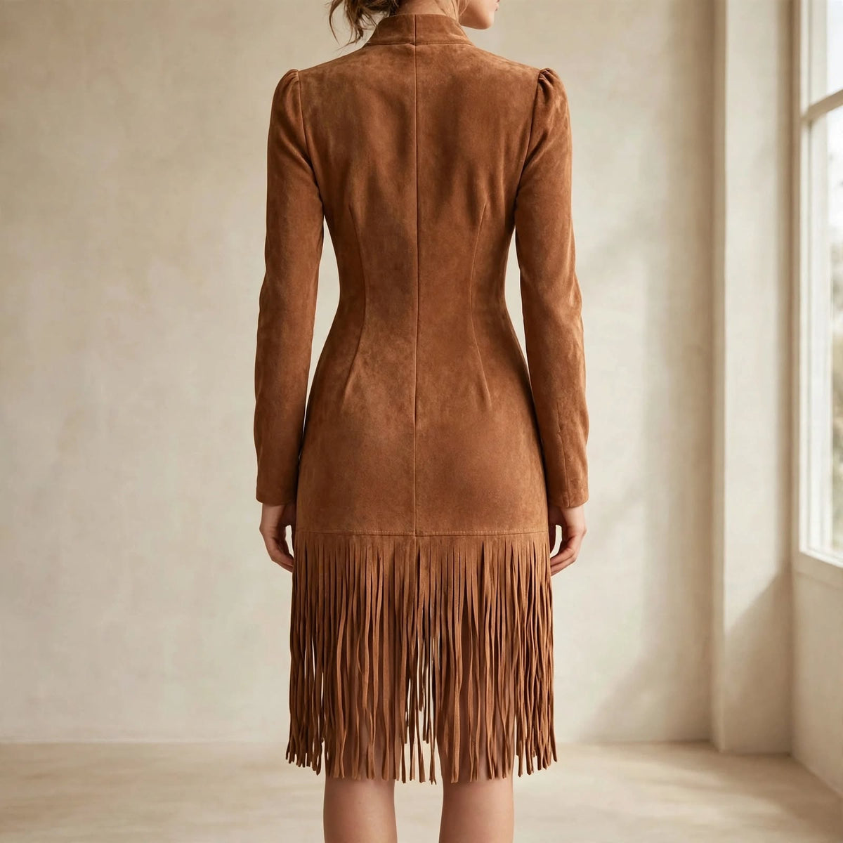 Presley Fringe Midi Dress