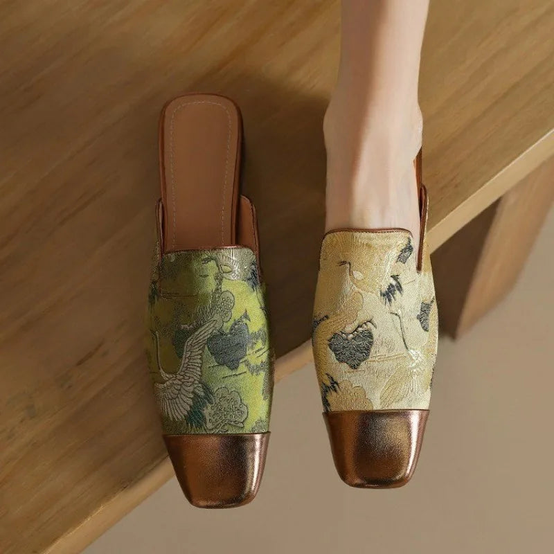 Sara Walk Mules