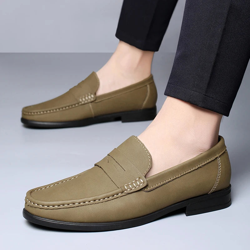 Garrison Genuine Leather Loafers