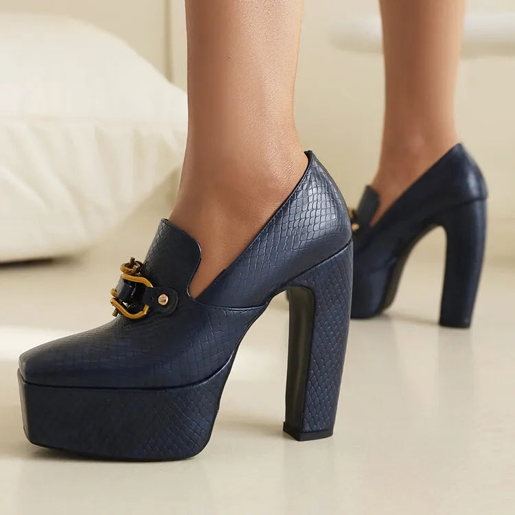 Scarlett Genuine Leather Heels