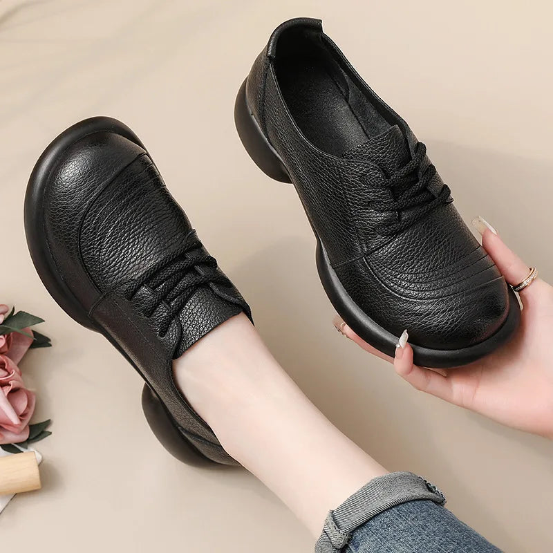 Sabrina Step Leather Shoes