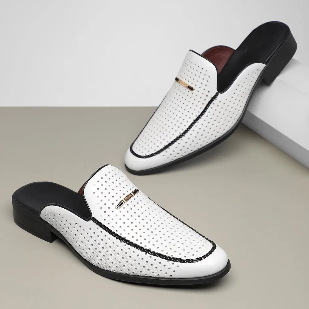 Porter Leather Mules