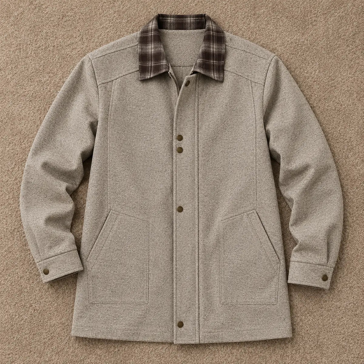 Alistair Jacket Beige flatlay