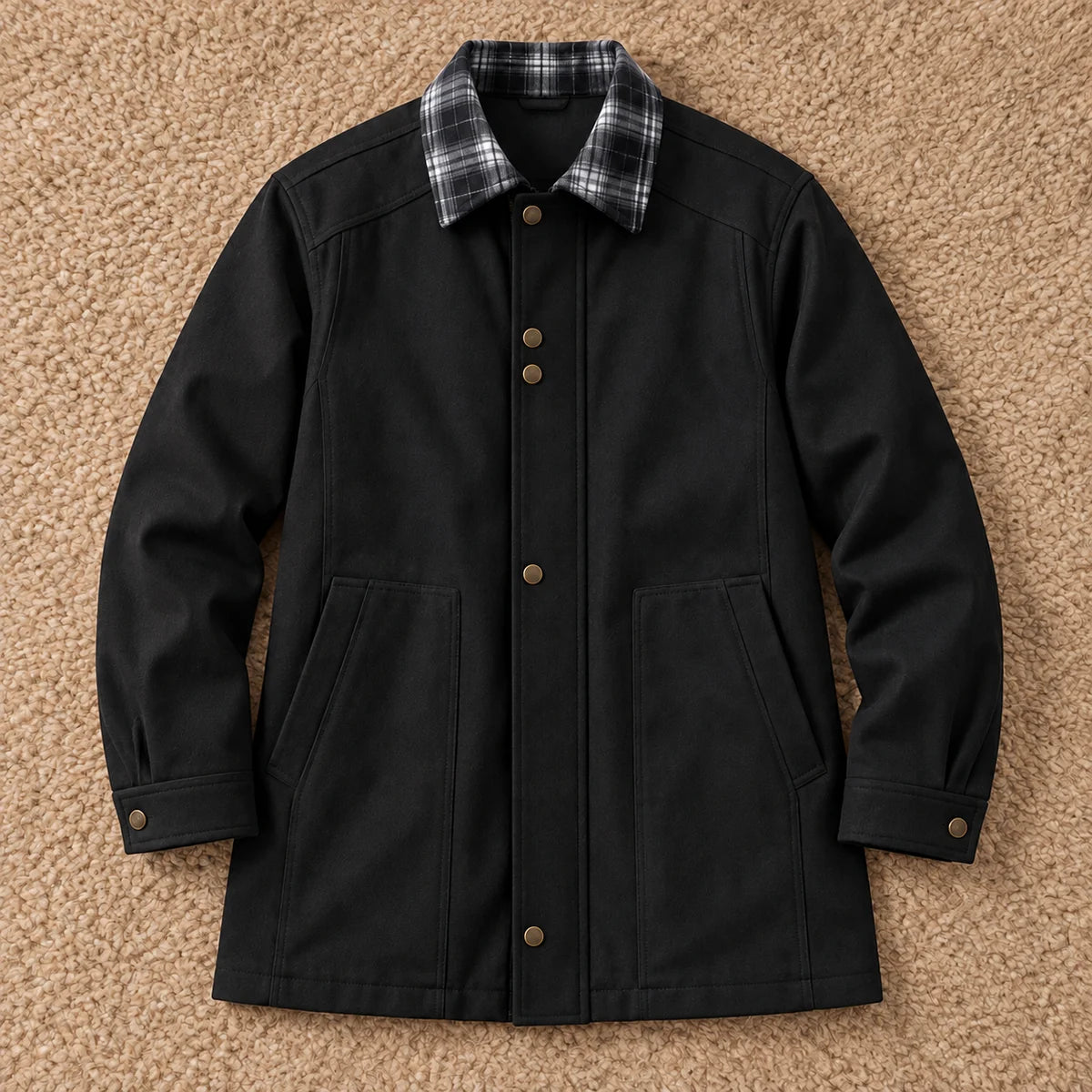 Alistair Jacket Black flatlay