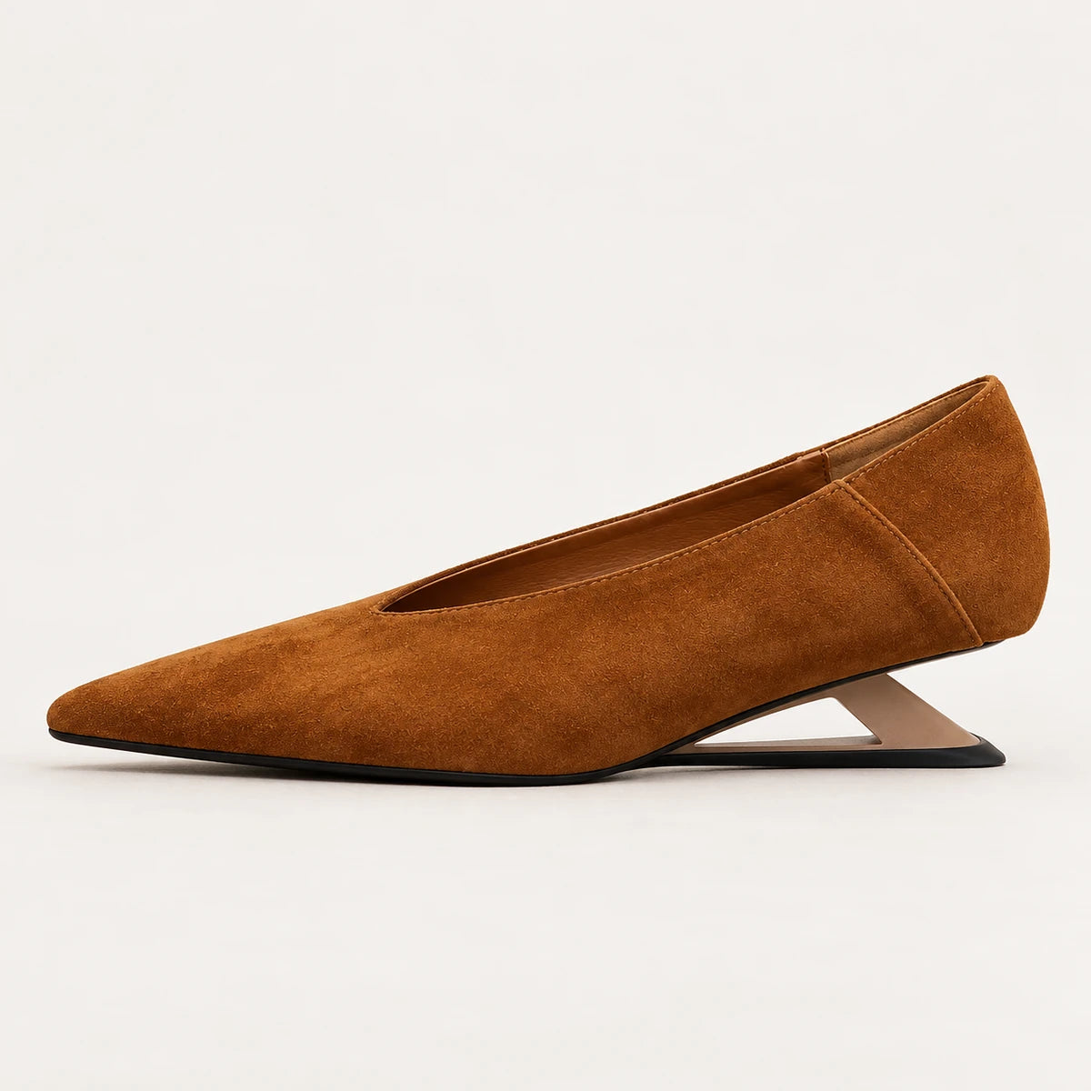 Arabella Pumps Brown side