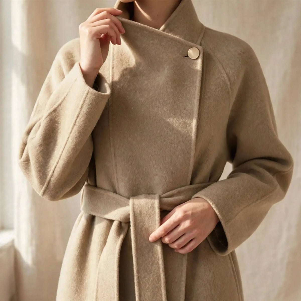 Laurel Genuine Wool Coat