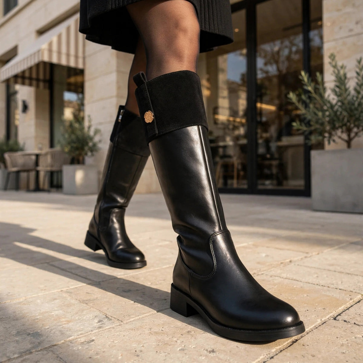 Addison Genuine Leather Boots