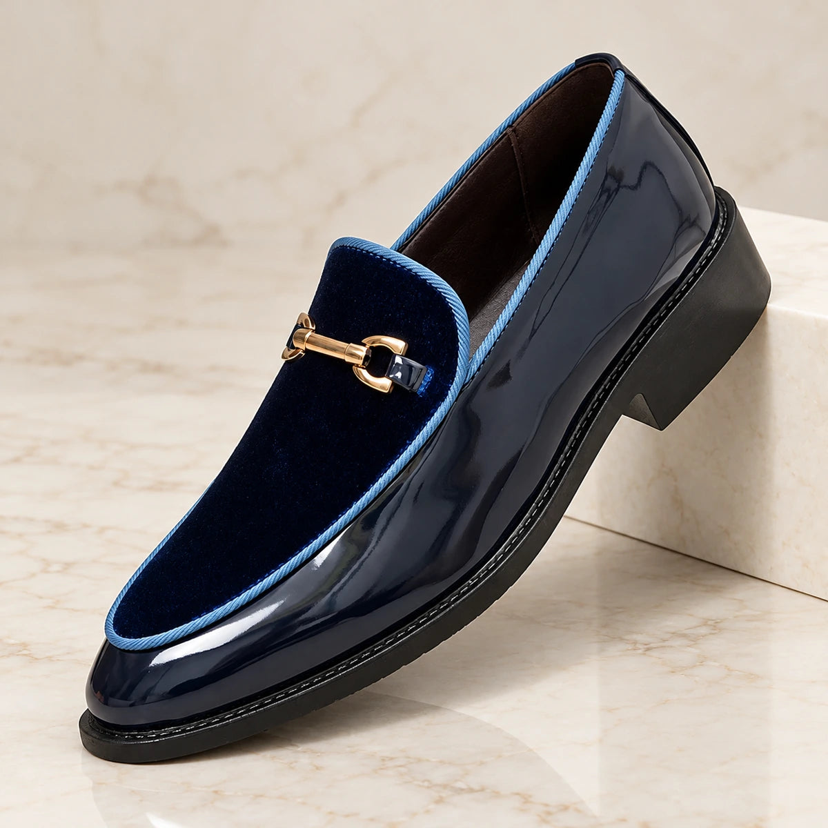 Hugh Loafers Blue primary