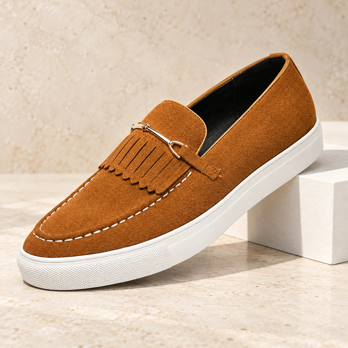 Genuine Suede Loafers | Henrik Brown secondary
