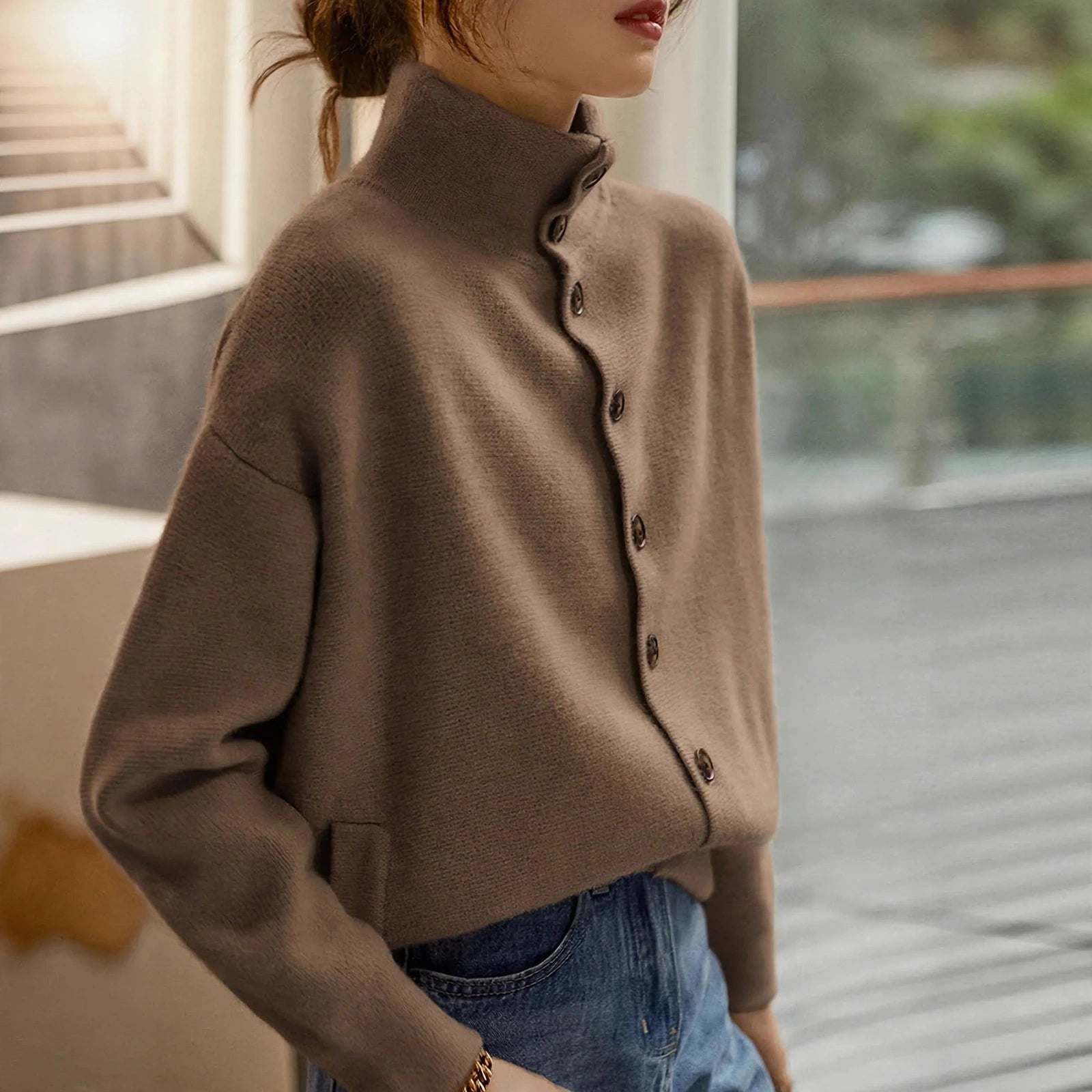 Madeline Genuine Wool Cardigan