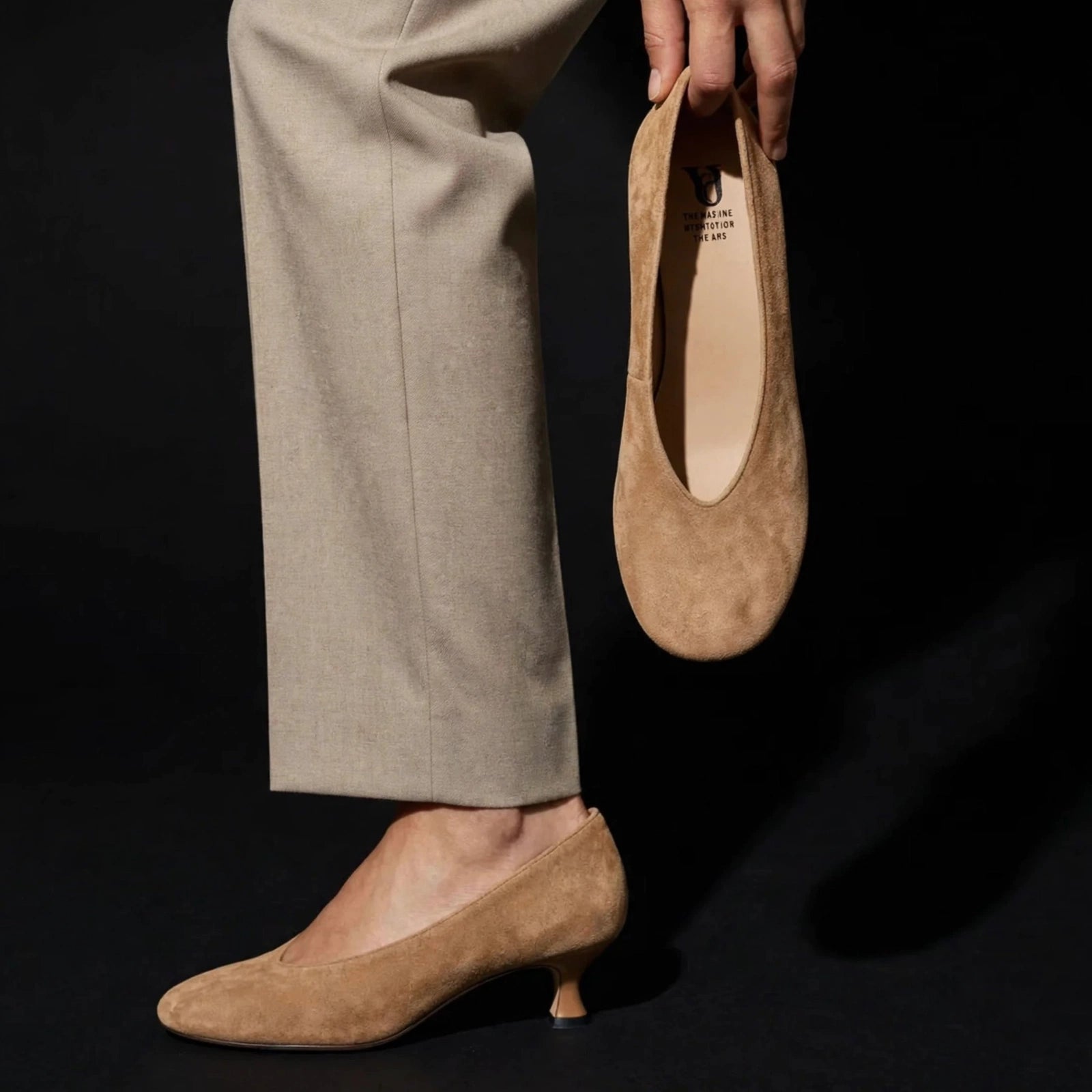 Celeste Suede Pumps