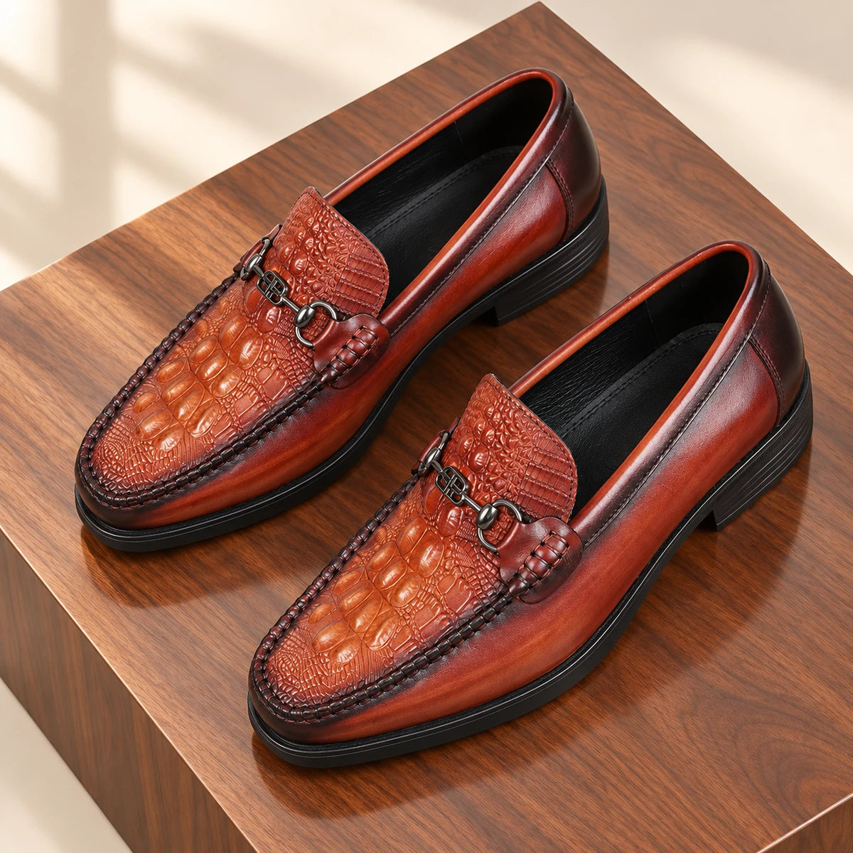 Cowhide Leather Loafers | Roland Brown editorial