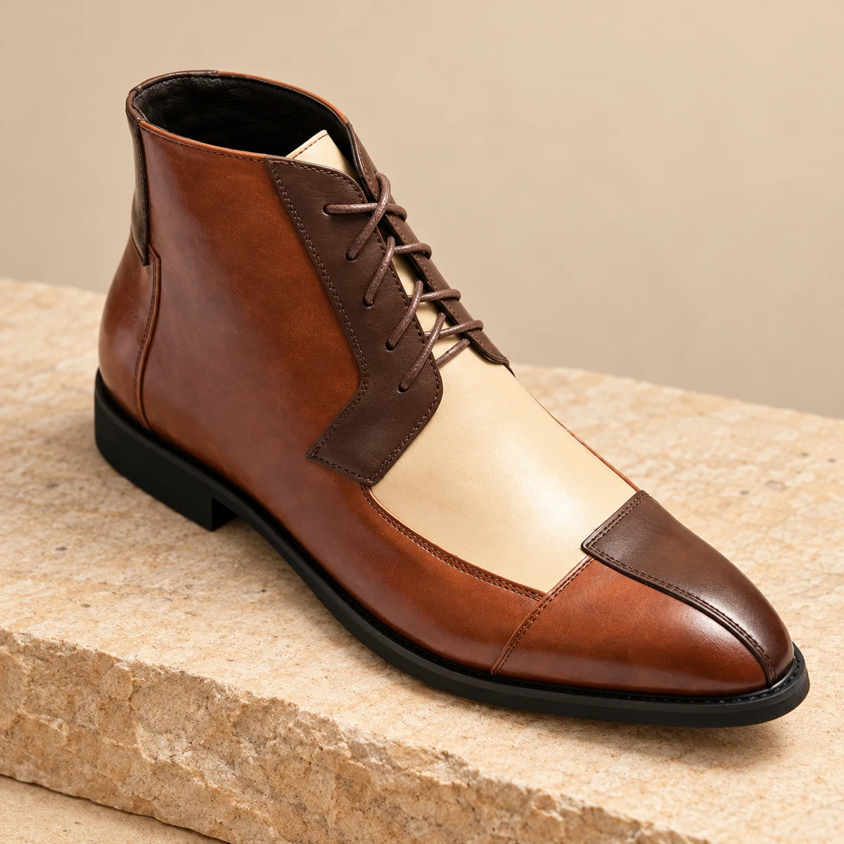 Faux Leather Boots | Edwin Brown primary
