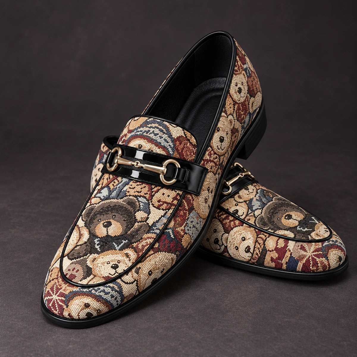 Leather Loafers | Torsten Brown stacked pair